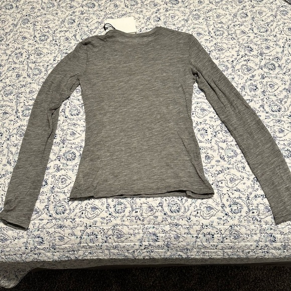 The Row Iverness Top in Cashmere in Grey Melange Women’s XS 🩶 - Picture 11 of 16